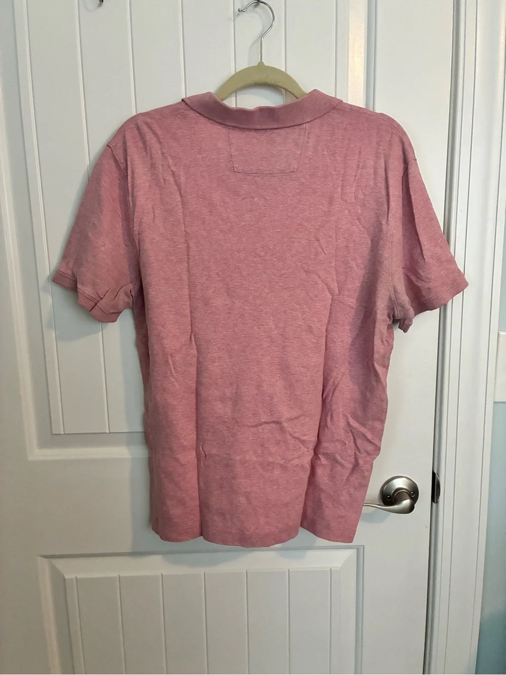 Banana Republic Men’s Pink Polo Shirt